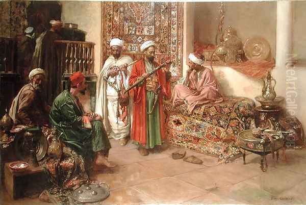 Arabs in an Interior - view 1