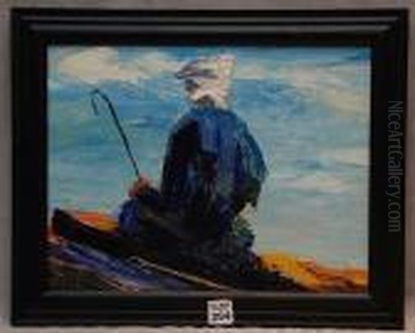 Seated Man - view 1