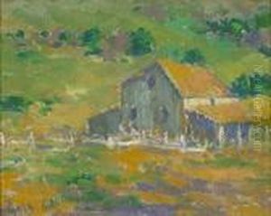 The Barn; Tree And Shed