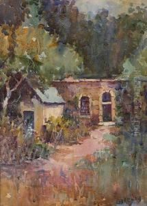 Path To A House, Monterey by Selden Connor Gile