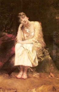 Contemplation by Benjamin Jean Joseph Constant