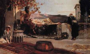 On the Terrace by Benjamin Jean Joseph Constant