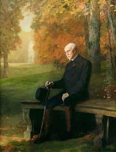 Portrait of Henri d'Orleans (1822-97) Duc d'Aumale, 1896 by Benjamin Jean Joseph Constant