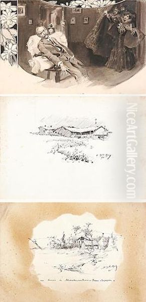 Dos Paisajes De Guipuzcoa Y Una Ilustracion - view 1