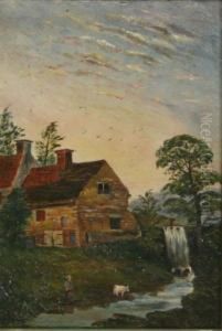 The Old Mill, Lumsdale, Matlock by Edmund Gill