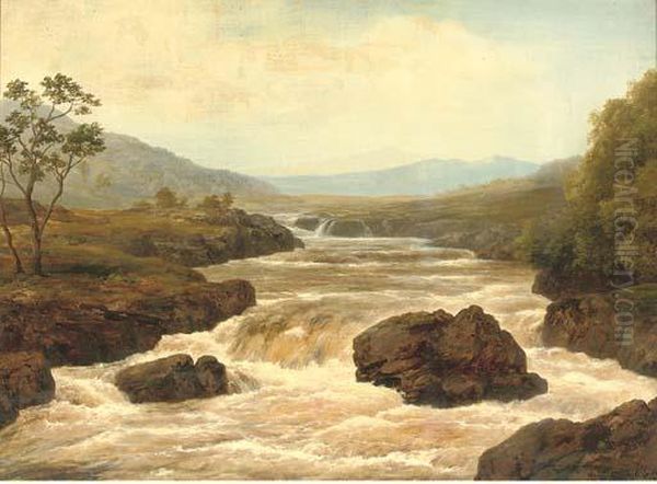 Fall At Glen Moffat - view 1