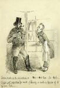 London Waiter Of The Old by Samuel Thomas Gill