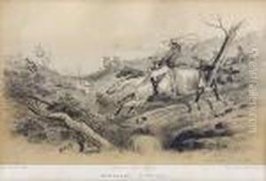 Kangaroo Hunting. by Samuel Thomas Gill