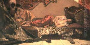 Odalisque by Benjamin Jean Joseph Constant