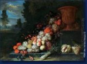 Nature Morte Auxfruits by Jan Pauwel Gillemans The Elder
