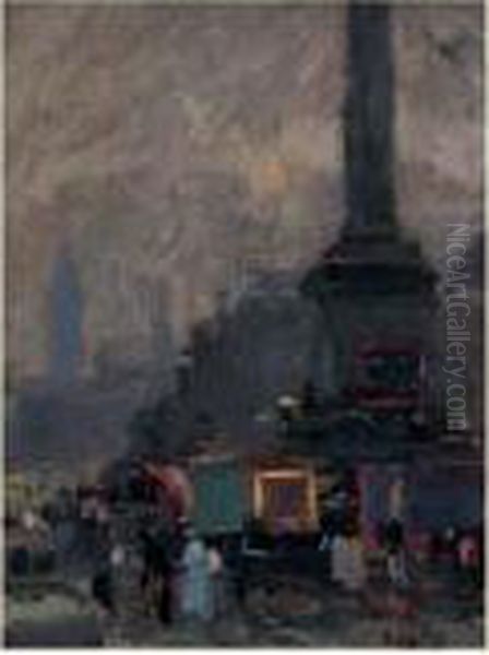 Trafalgar Square - view 1