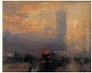 Londres, Coucher De Soleil