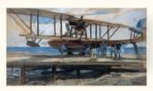 L'hydravion by Eugne-Louis Gillot