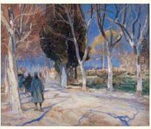 Personnages Dans L'allee