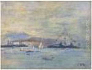 Grand Pavois A Toulon by Eugne-Louis Gillot