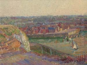 Dieppe Harbour by Harold Gilman