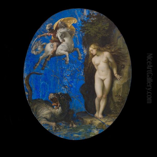 Perseus Rescuing Andromeda - view 1