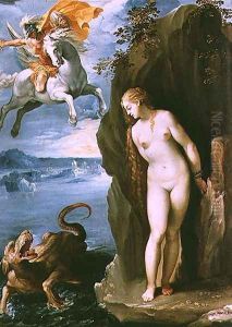 Perseus Rescuing Andromeda, 1602 by Giuseppe Cesari
