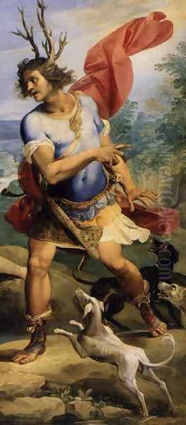 Diana and Actaeon (detail 2) 1603-06 - view 1