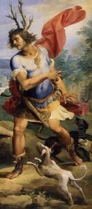 Diana and Actaeon (detail 2) 1603-06 by Giuseppe Cesari