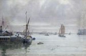 Shipping On The Thames