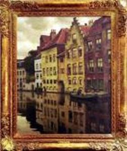 [vue De Bruges] by Victor Olivier Gilsoul