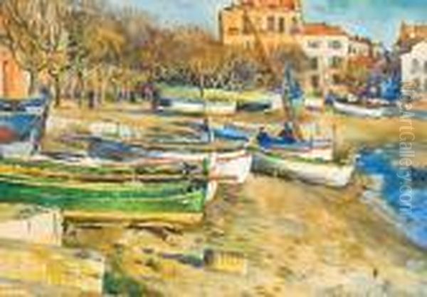 Embarcations Sur La Plage - view 1
