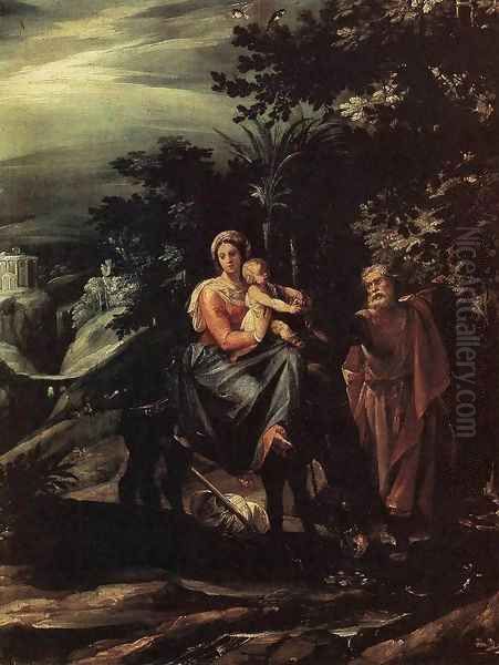 The Flight into Egypt - view 1