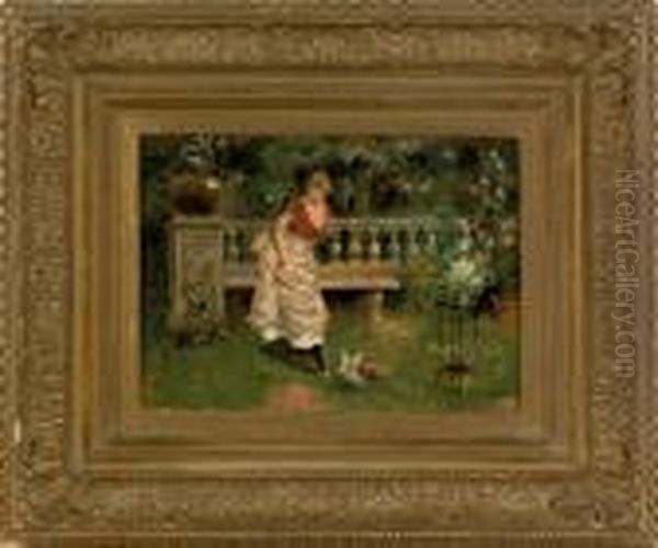 Ofa Woman In A Garden - view 1