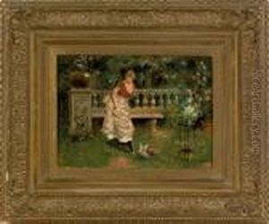 Ofa Woman In A Garden