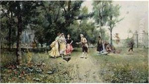 The Suitor by Juan Gimenez y Martin