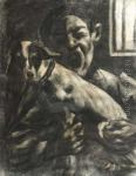 Nino Con Perro. - view 1