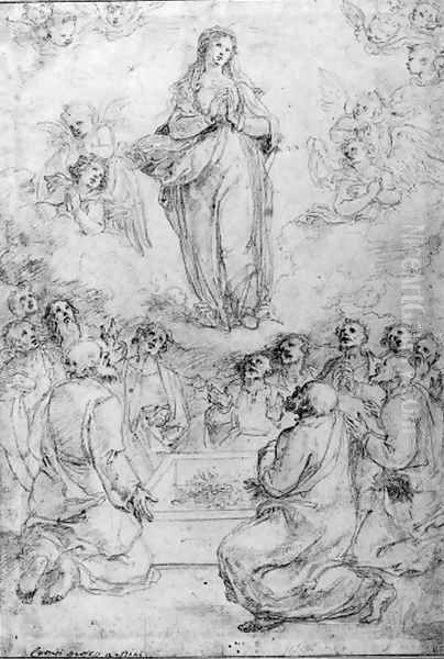 The Assumption of the Virgin by Giuseppe Cesari