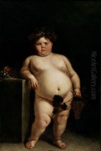 La Monstrua Desnuda (Eugenia Martinez Vallejo Unclothed) by Juan Carreno De Miranda