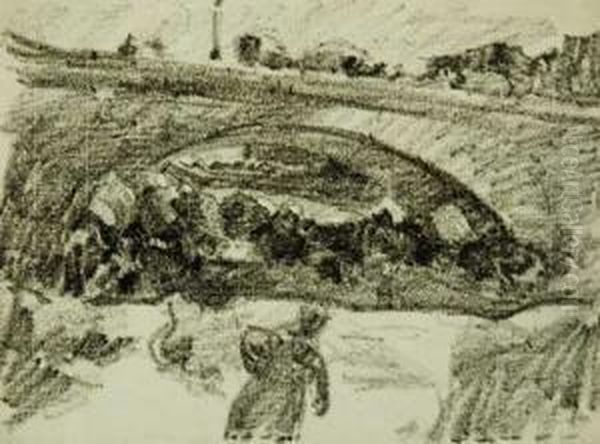 Paisaje Con Puente - view 1