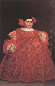 Eugenia Martinez Valleji, called La Monstrua by Juan Carreno De Miranda