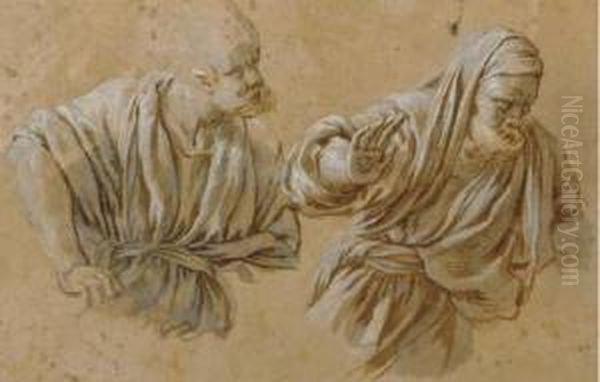Two Bearded Men - view 1