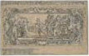 Horatius Slaying His Sister Horatia by Giacinto Gimignani