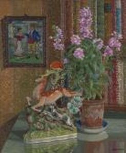 The Hunted Stag by Charles Ginner