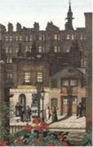Cope Place, Kensington by Charles Ginner