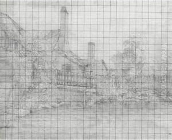 Cottage Beside A Stream - view 1