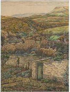 Beany Cliff - Boscastle by Charles Ginner