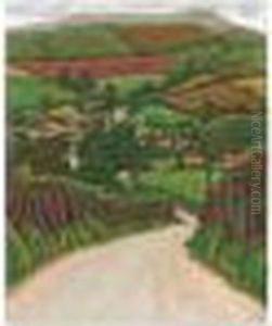 Penally Hill, Cornwall by Charles Ginner