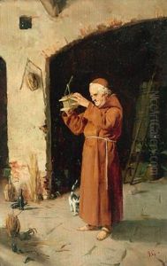 Der Monch Im Weinkeller