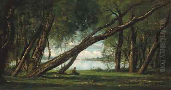 La Seine a Croisy - view 1