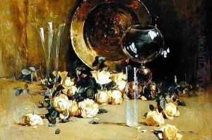 Yellow Roses by Emil Carlsen