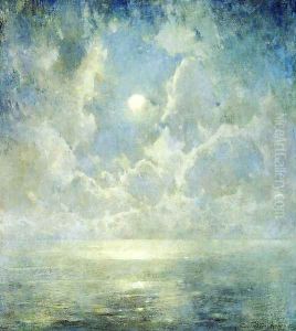 Moonlight on the Kattegat by Emil Carlsen