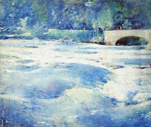 Above Niagara Falls by Emil Carlsen