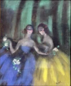 Deux Danseuses by Charles F. Girard Gir