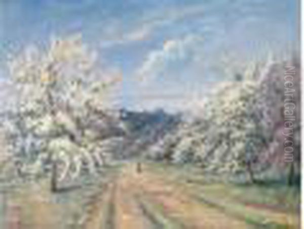 Les Pommiers En Fleurs A Neuville Sur Oise - view 1